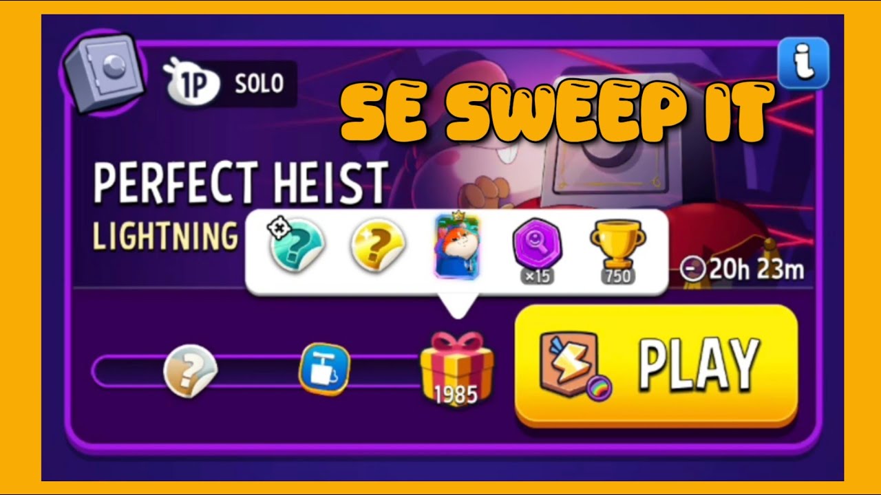 Lighting strike solo challenge|perfect heist|match masters
