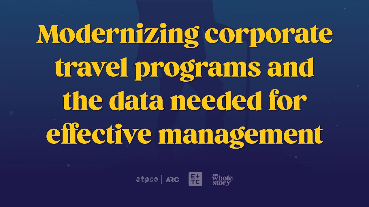 Elevate + TravelConnect: Modernizing corporate travel programs and data