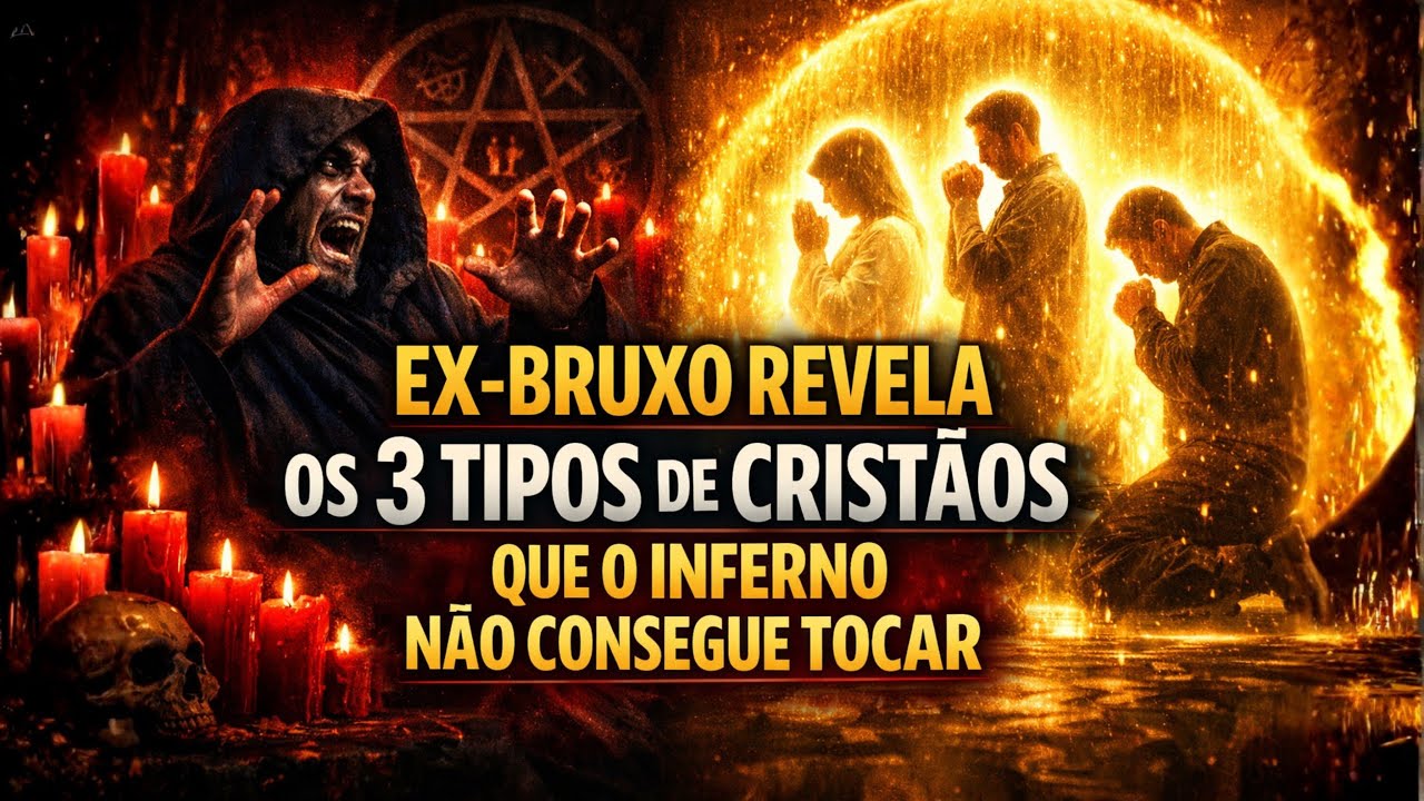 EX-BRUXO CONTA QUAIS SÃO OS 3 TIPOS DE CRISTÃOS QUE O INFERNO EVITA