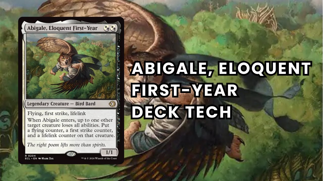 How to Build Abigale, Eloquent First-Year | Commander Deck Strategy