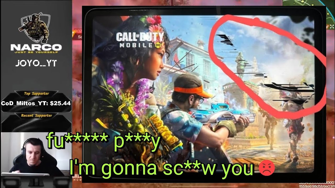 CoD Narco almost smashed his iPad then this happened 🤯🥵| CoD Narco got rage | CoD Narco | codm | cod