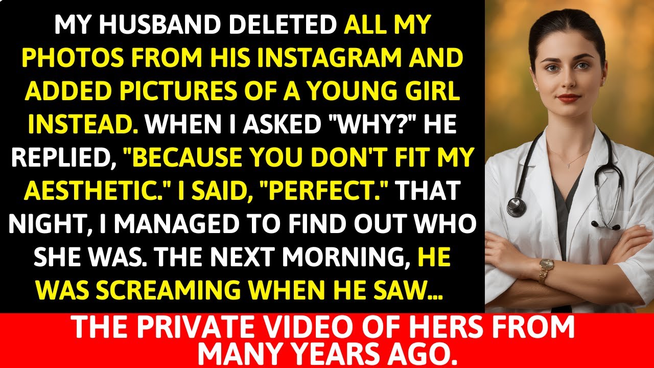 My Husband Deleted Every Photo Of Me From His Instagram “Because I Didn’t Fit His Aesthetic.” I...