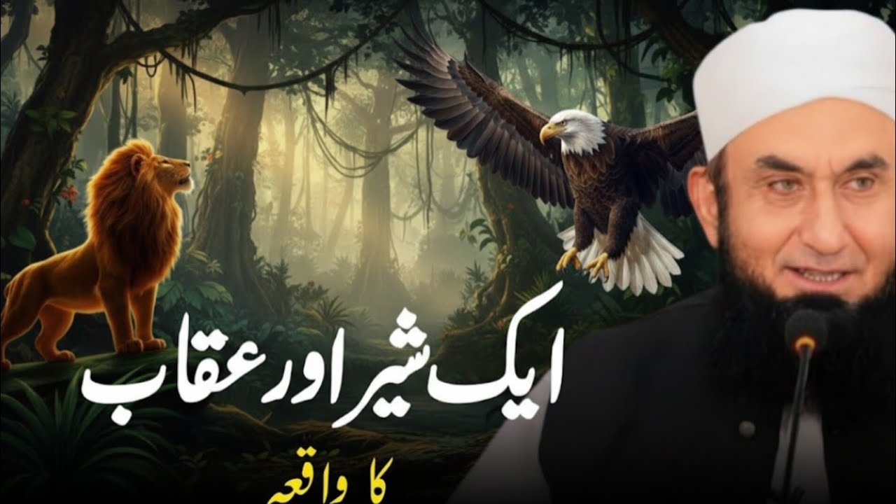 Ek Sher Aur Uqaab Ka Waqia | Molana Tariq Jameel Ka Hairat Angaiz Bayan