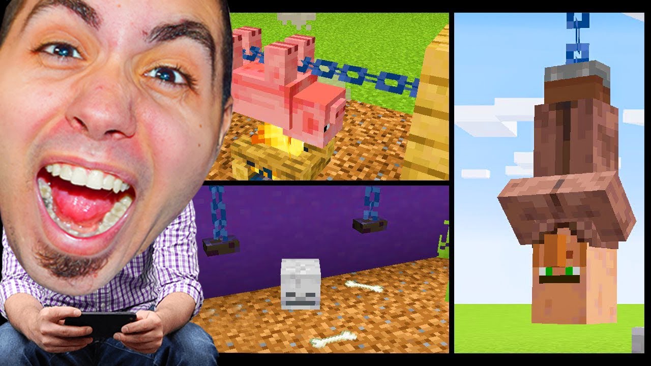 TRUCCHI PER COSTRUIRE COSE EPICHE SU MINECRAFT!!