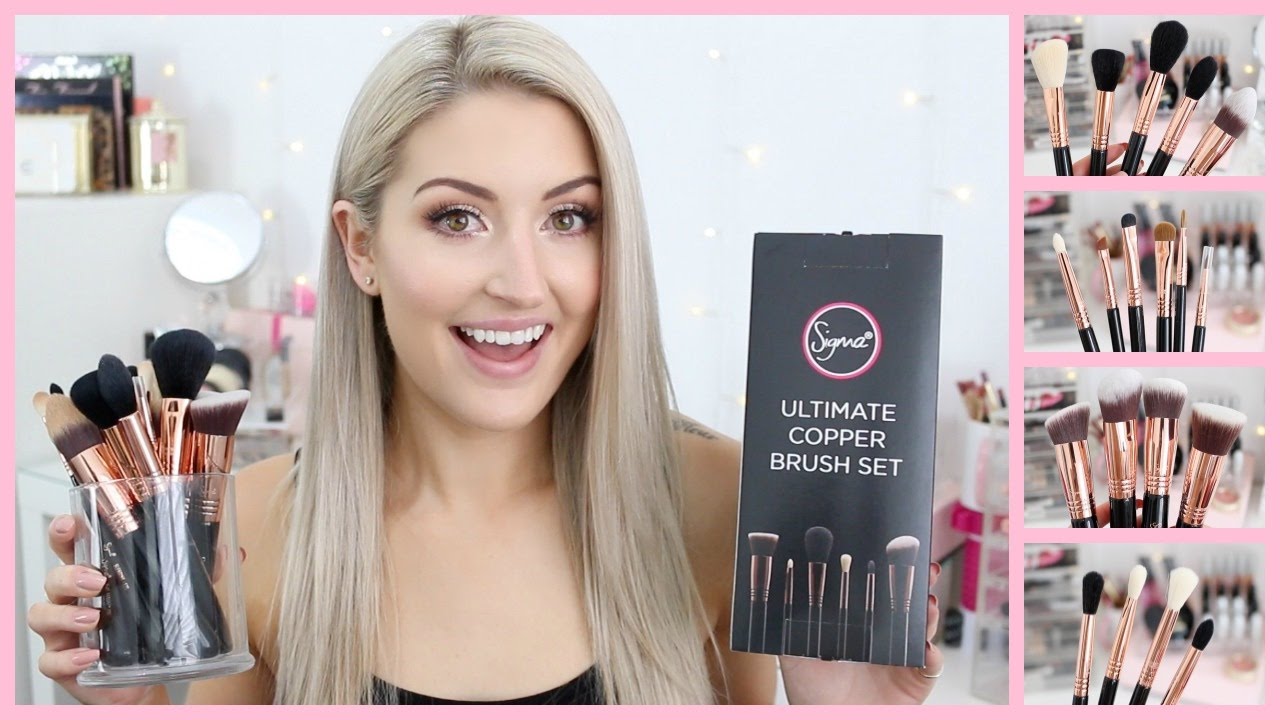 SIGMA BEAUTY Ultimate Copper Brush Set