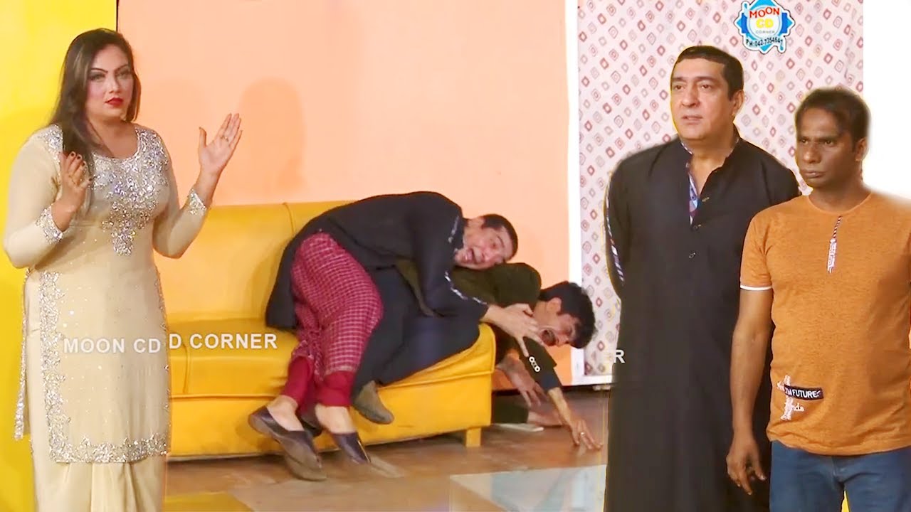 Zafri Khan with Hira Noor and Azeem Vicky  | Comedy Clip | Stage Drama 2022 | Punjabi Stage Drama