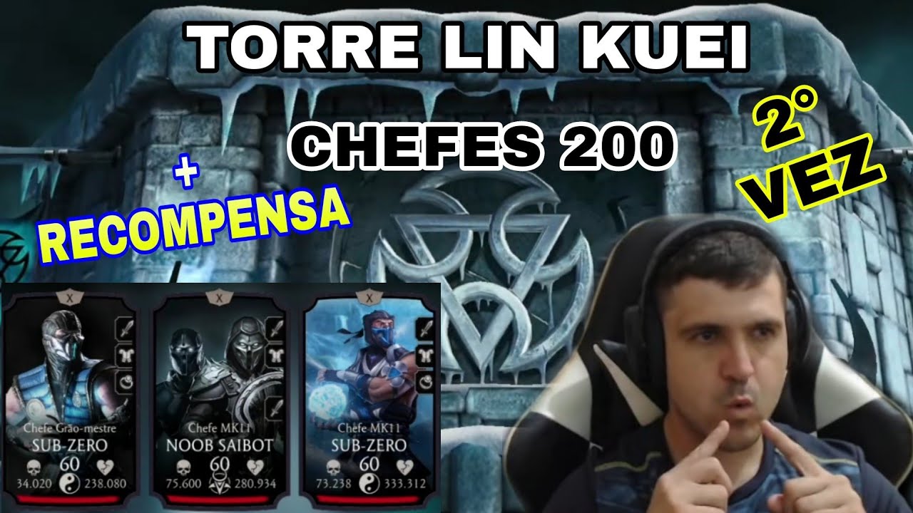 Finalizando a Torre Lin Kuei pela 2ª Vez + Recompensa no Mortal Kombat Mobile