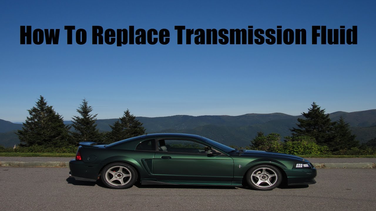 How To Replace Manual Transmission Fluid on a 99-04 Mustang