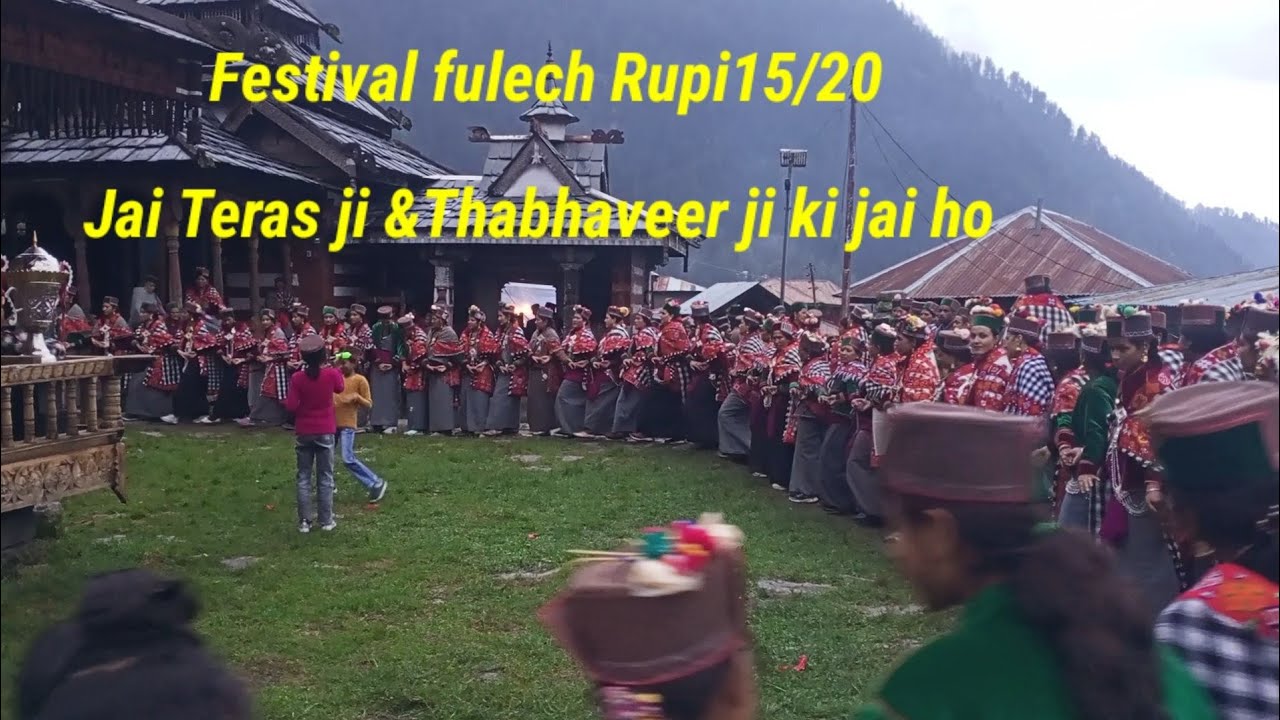 Historical Fulech Festival of kinnaur Rupi