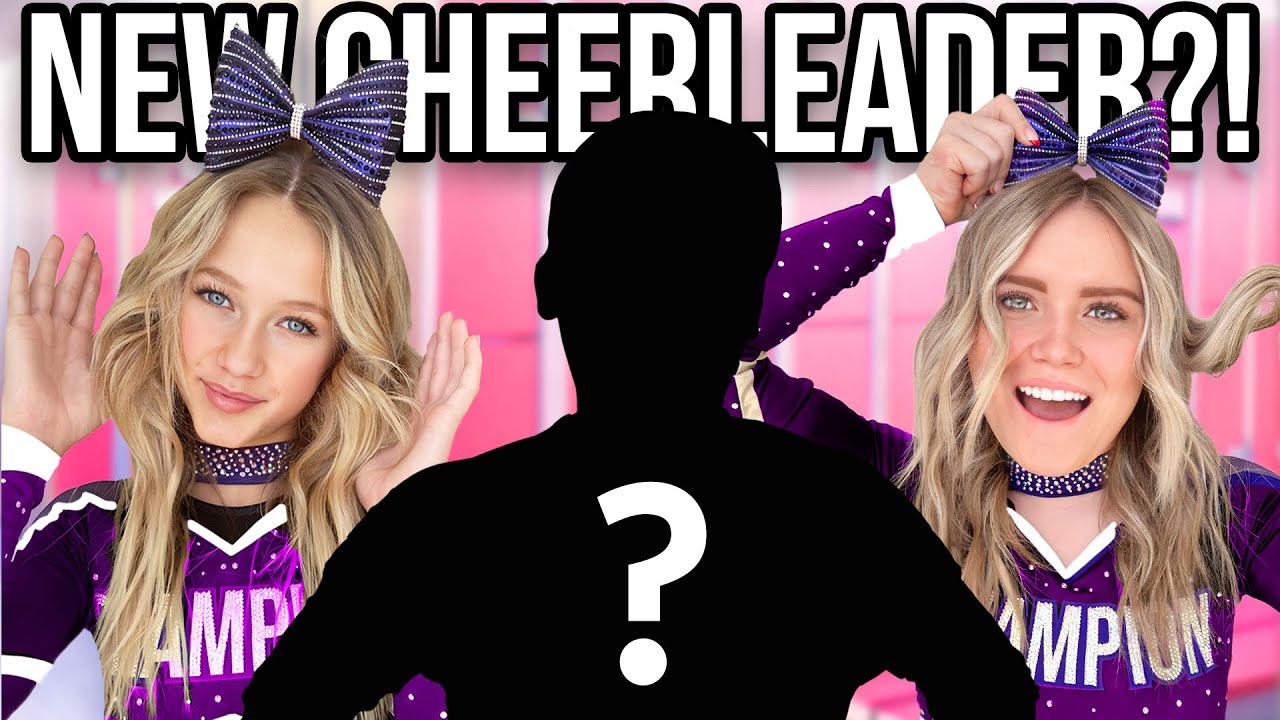 WE HAVE A NEW CHEERLEADER!! *You'll NEVER Guess who!
