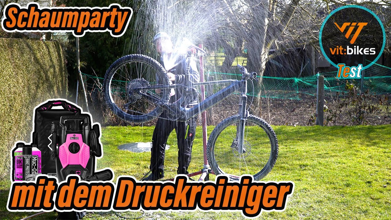 Muc-Off Pressure Washer Bike im Test - Ein Druckreiniger mit Schaumspritze