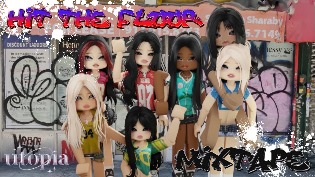 MIXTAPE (믹스테이프) | 'HIT THE FLOOR' DEBUT MV | ROBLOX KPOP 4K