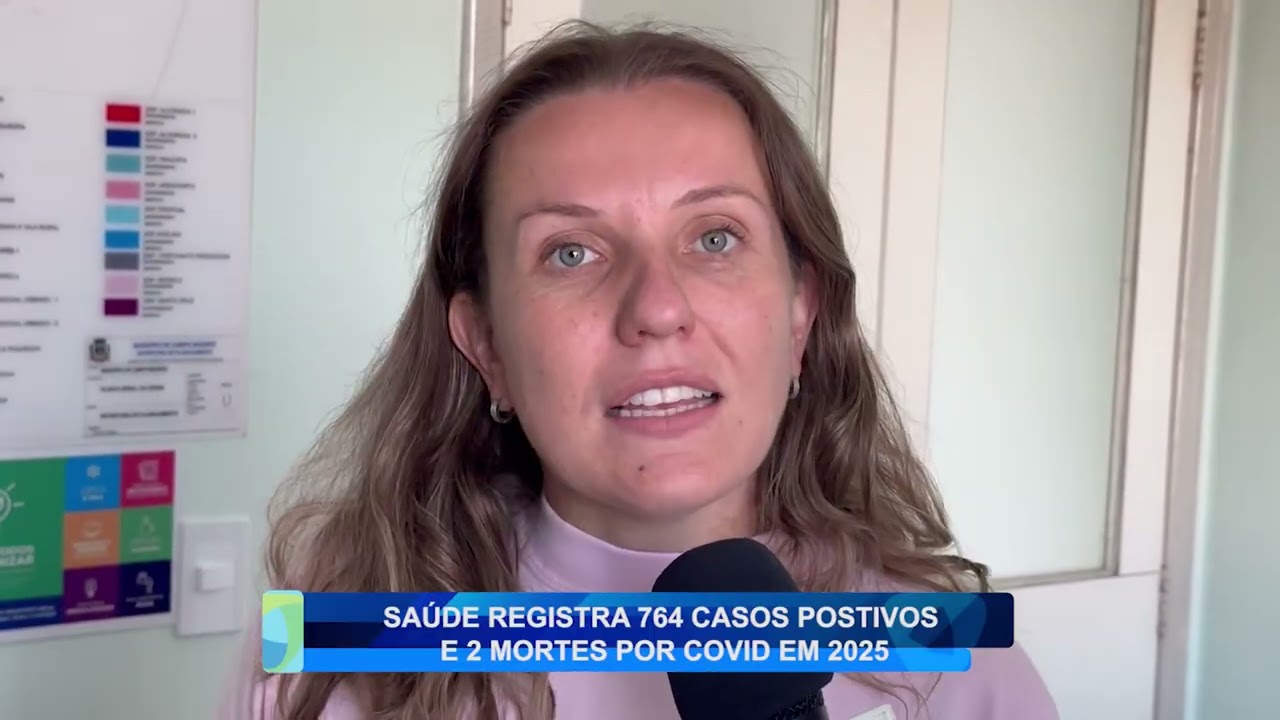 SAÚDE REGISTROU 726 CASOS DE COVID 2025 EM CAMPO MOURÃO