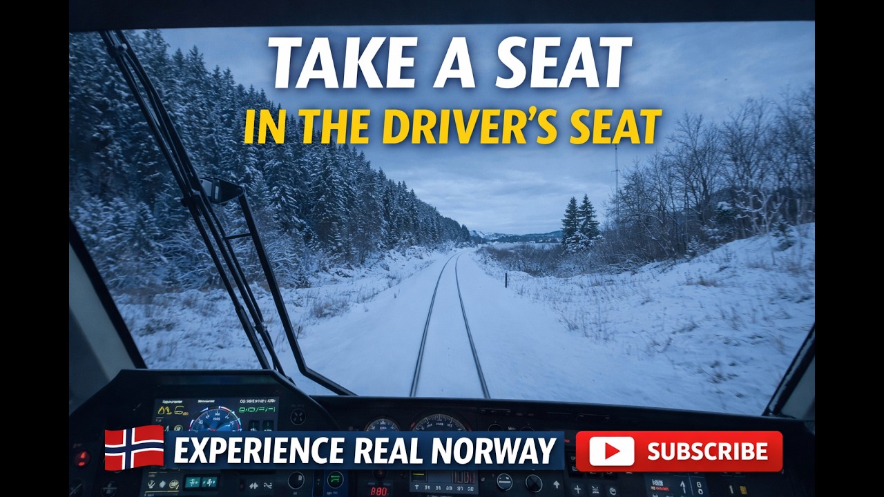 Railroading with JM | Real-Time Train Cab Rides from Norway
