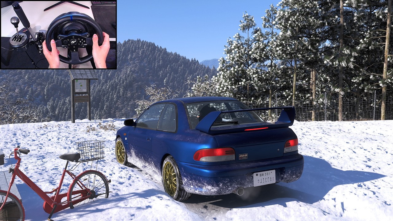 Forza Horizon 6 - Subaru Impreza WRX STI 22B - Winter Offroading | Max Graphics