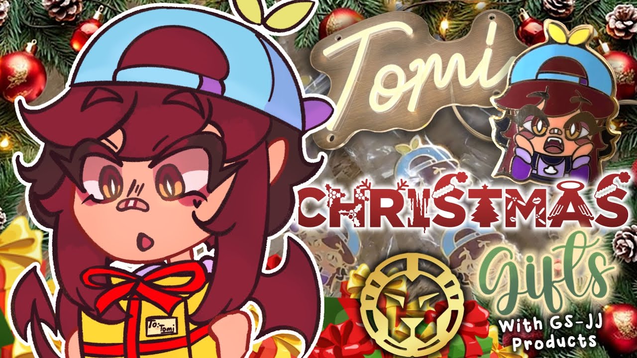 I GOT NEON LIGHTS IN A PRESENT?! 😱🎁 / Tomixity-! × @gsjjofficial