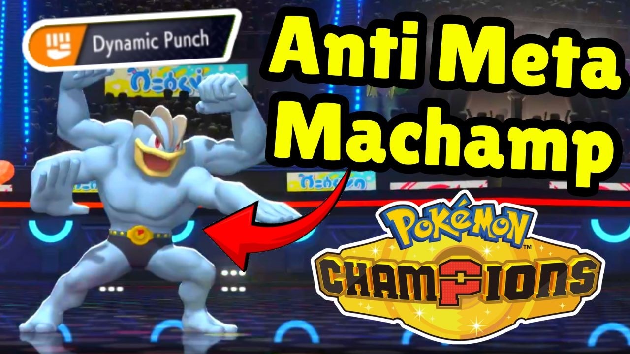 Анти-мета Мачамп! Pok&eacute;mon Champions: рейтинговые соревновательные битвы VGC!