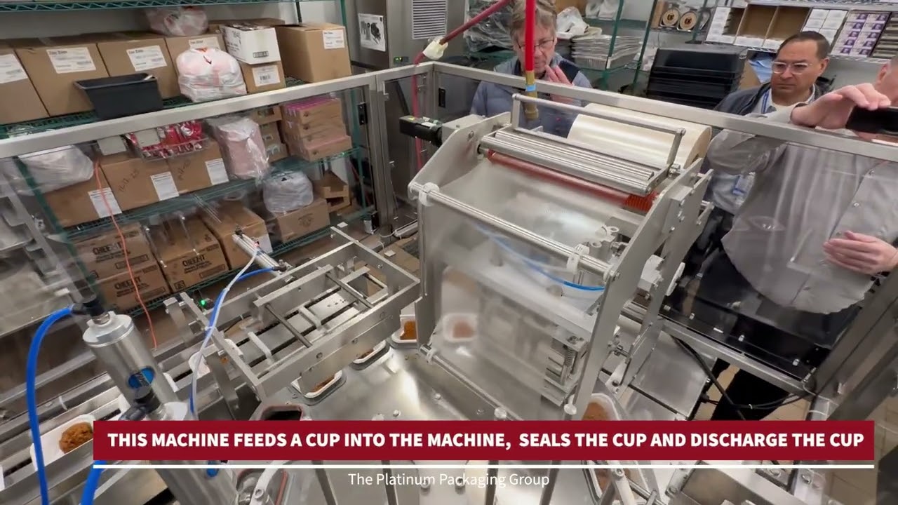 RM 36-2 Film Seal Being Fed by a Conveyor