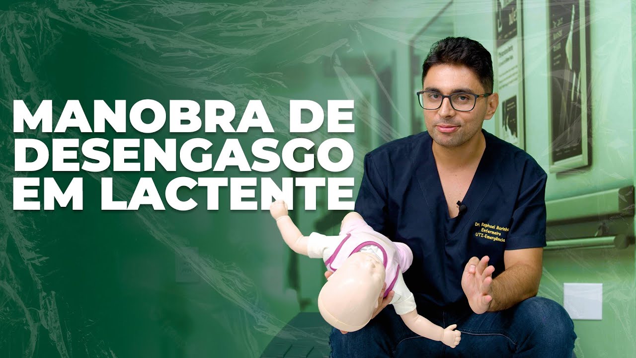 MANOBRA DE DESENGASGO EM LACTENTE parte 01 | ENFERMAGEM AVANÇADA
