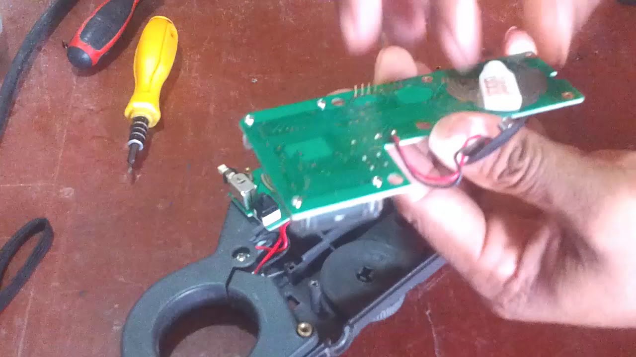 how to repair TES 3010 Dogital Clamp Meter Part II