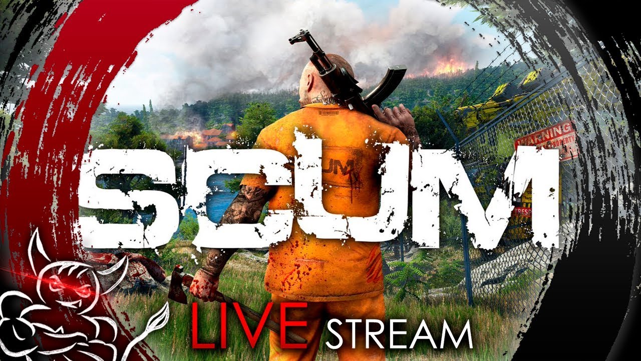 SCUM - Бригада Ада Бомжует и Выживает [Стрим]