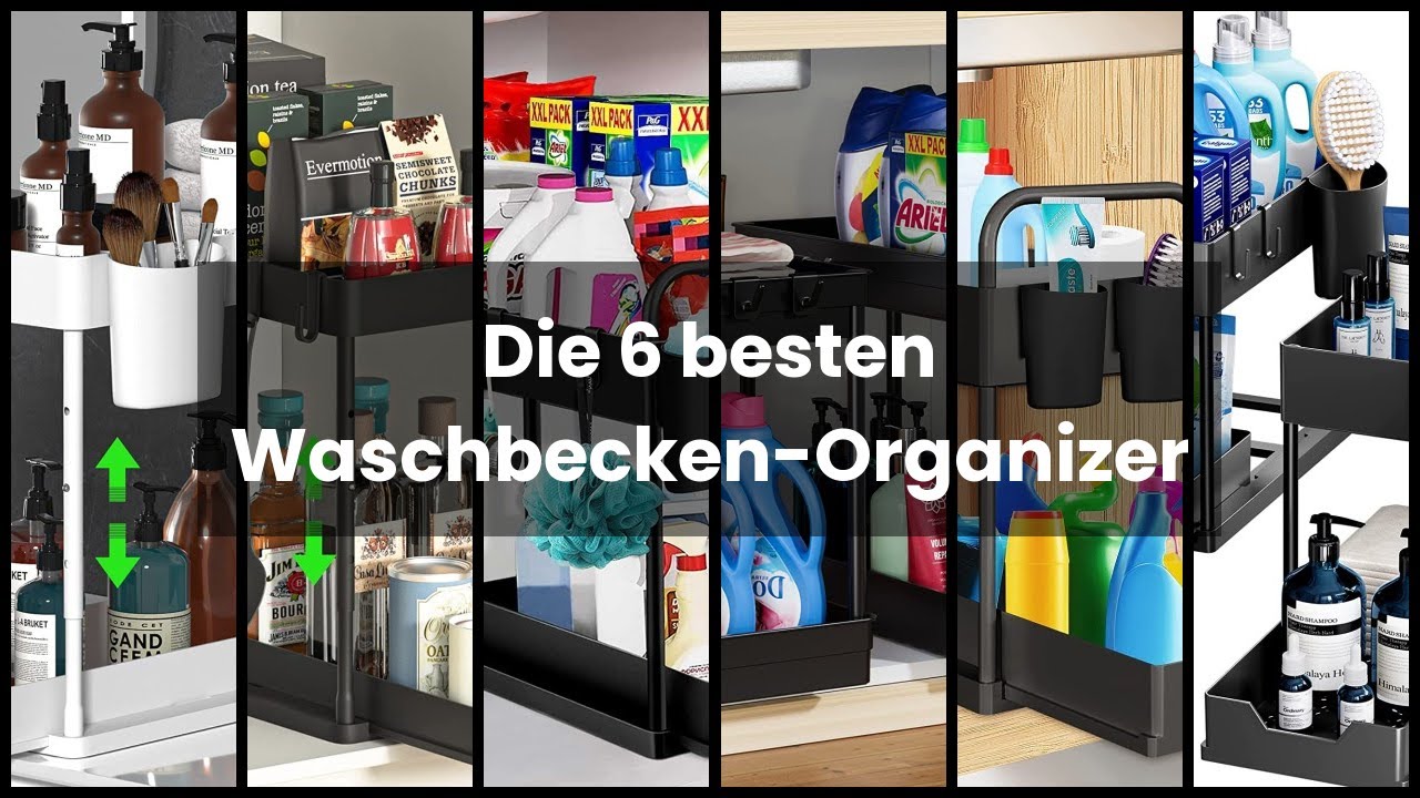 Waschbecken organizer: Die 6 besten Waschbecken-Organizer