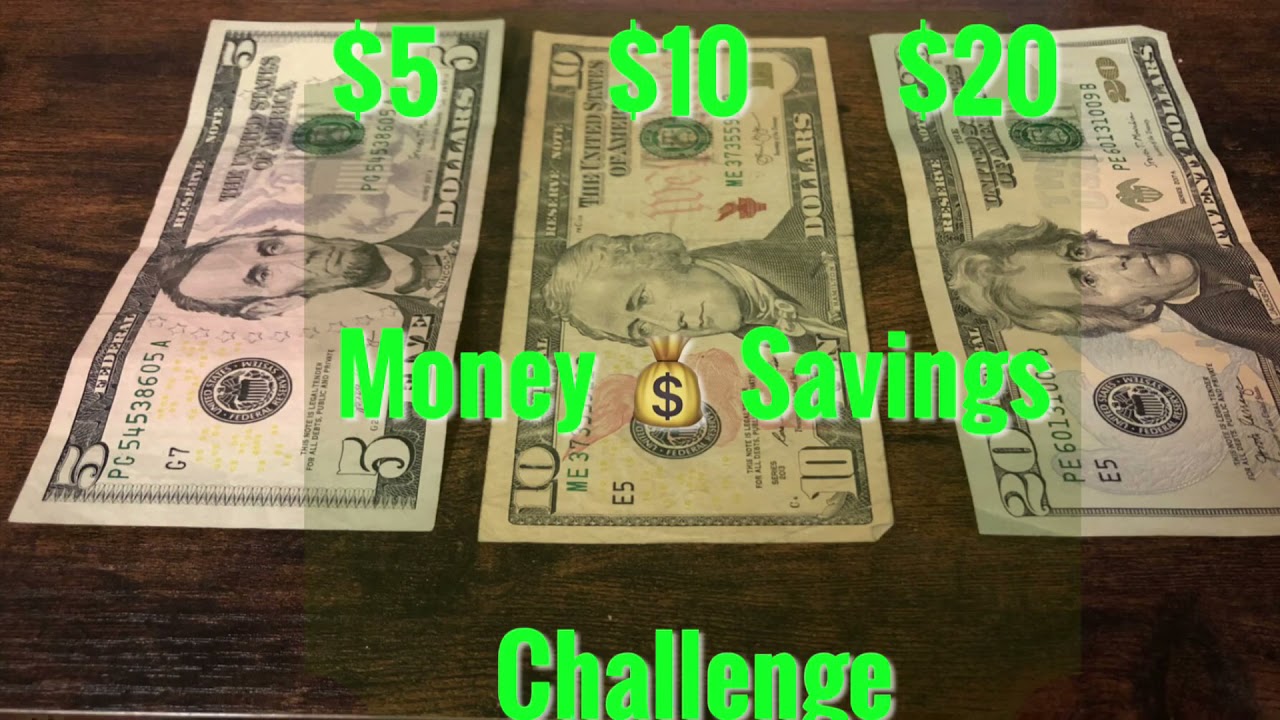 $5, $10, $20 Dollar a Week Challenge| Smart Idea how to Save Money