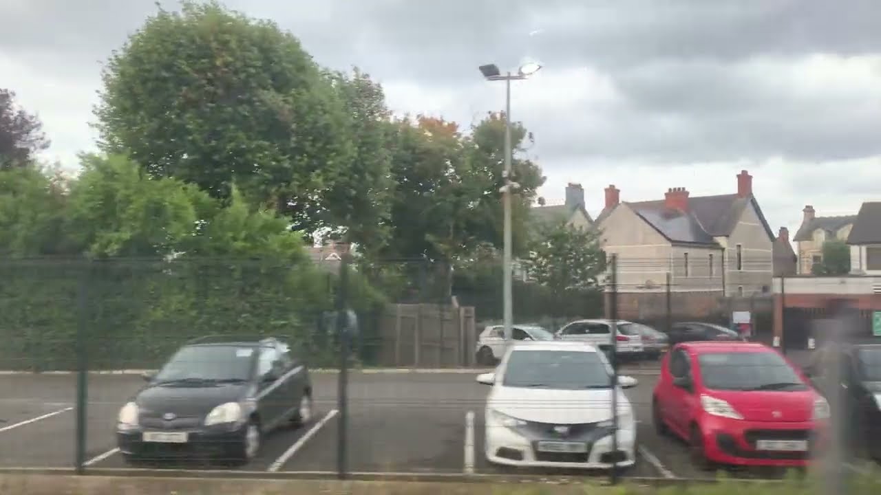 Full train journey Larne Town to Great Victoria Street