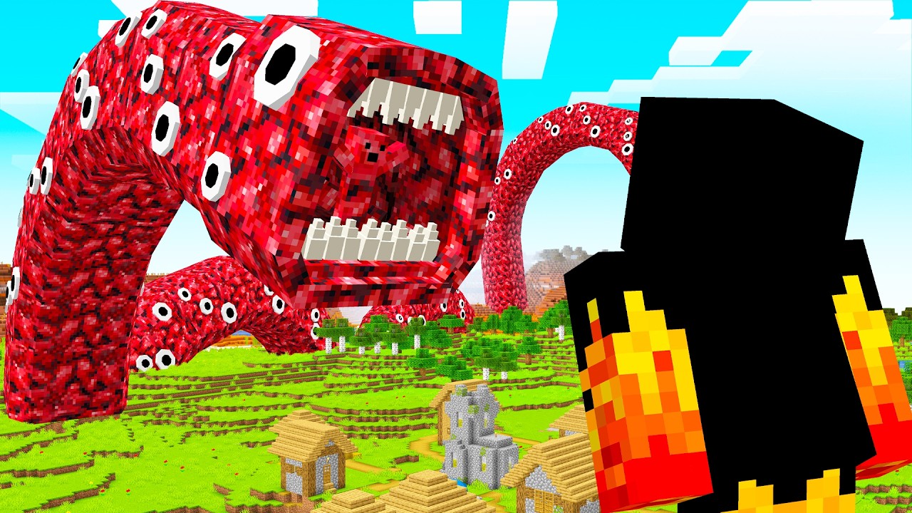 Майнкрафт, но Train Eater УВЕЛИЧИВАЕТСЯ Каждую Минуту…