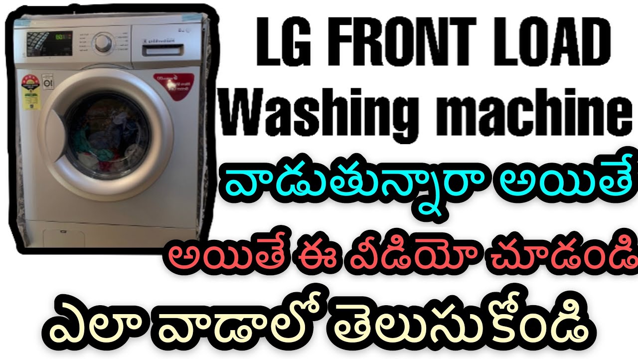 Demo and installation of L.G 6.5kg fully automatic washing machine||full review||