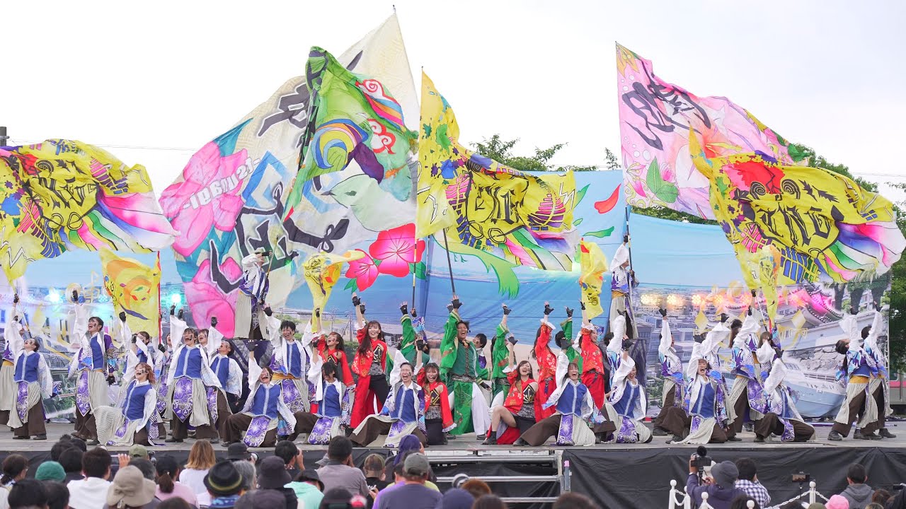 [4K] 津凪ｰtsunagiｰ 【ファイナル演舞】　犬山踊芸祭 2024 日曜日