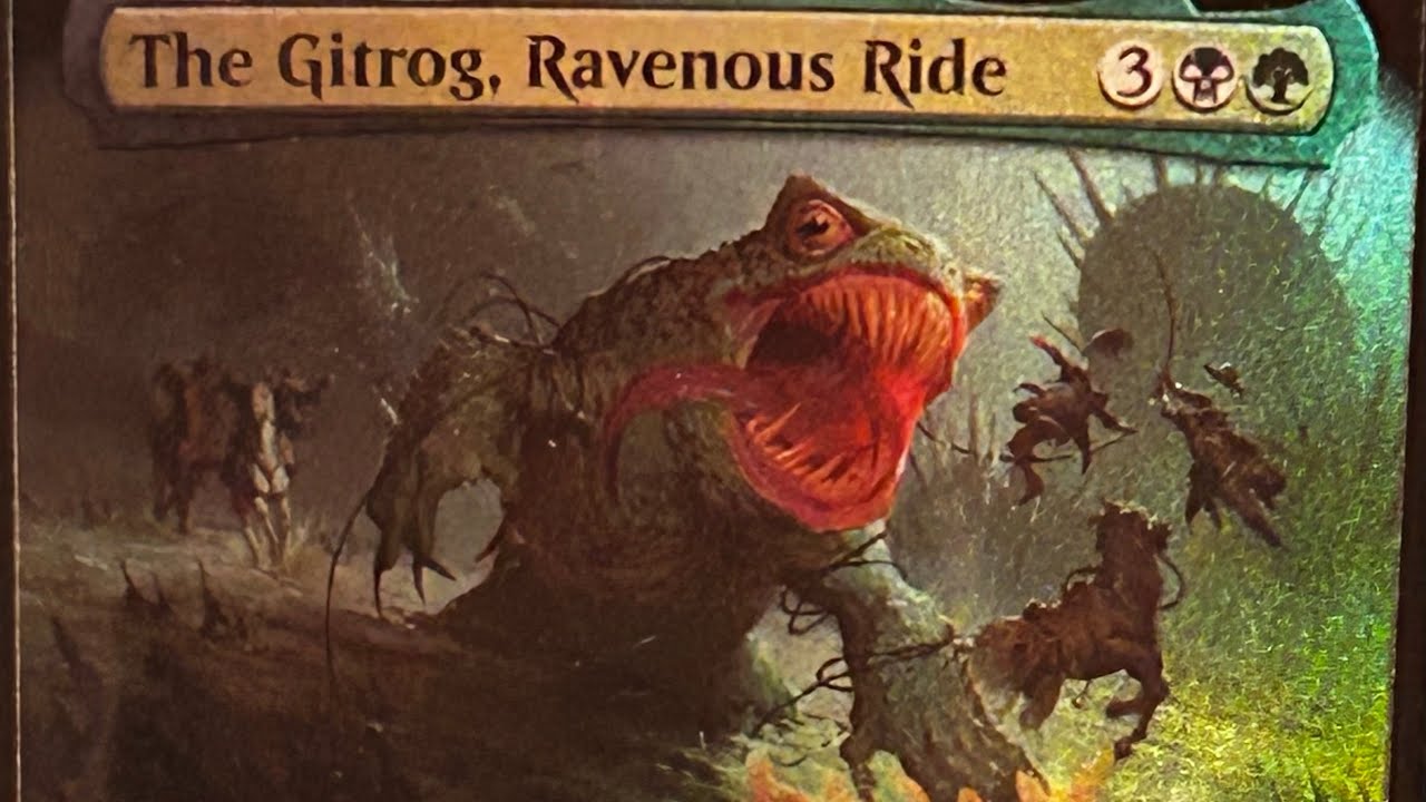 Gitrog, Ravenous Ride EDH Commander Bracket 3 Deck Tech !!!