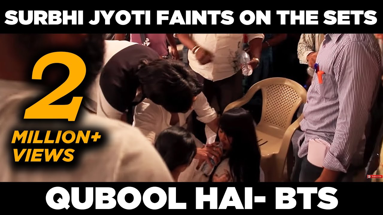 Qubool Hai | Surbhi Jyoti faints on the sets | April Fools prank | Behind the scenes