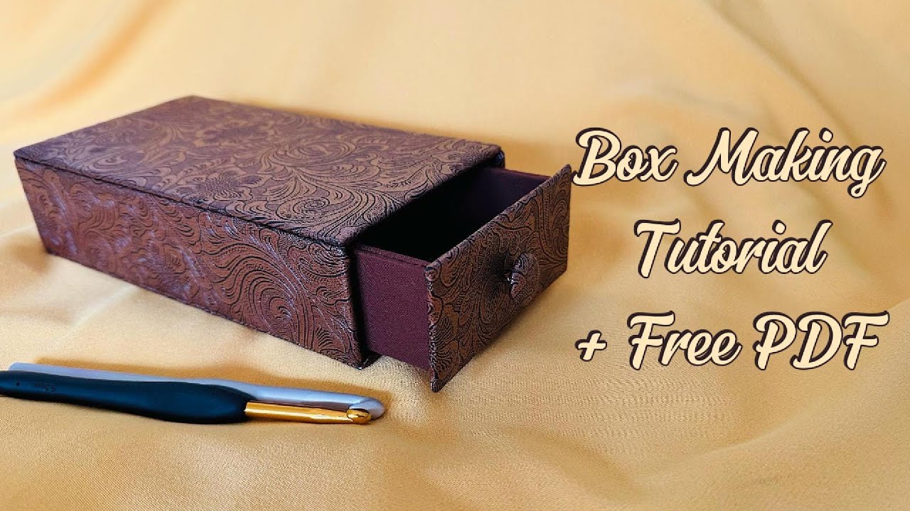 How to Make a Fabric-Covered Drawer Box | DIY Box Making Tutorial
