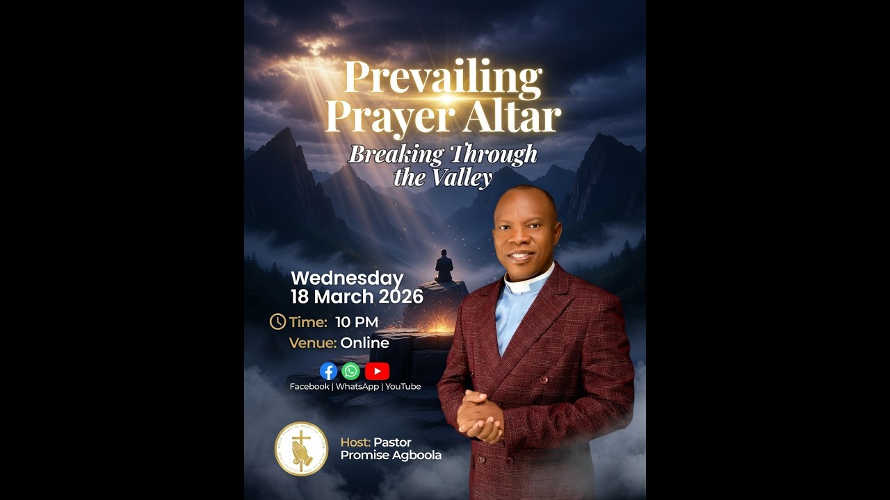 PREVAILING PRAYER ALTAR.