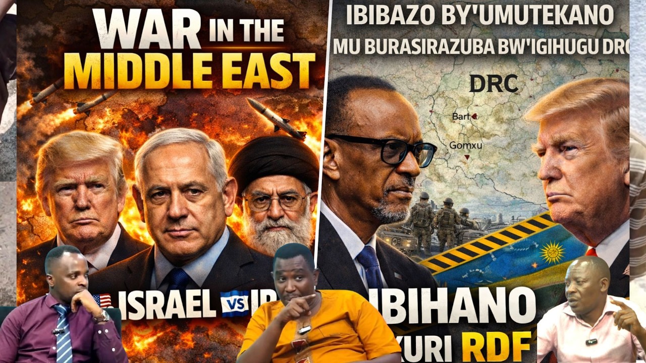 🔴IBIHANO BYA #USA KURI RDF BIRAKEMURA IKI ? IBYO KWITEGA KU NTAMBARA YA #USA/ISRAEL KURI #IRAN