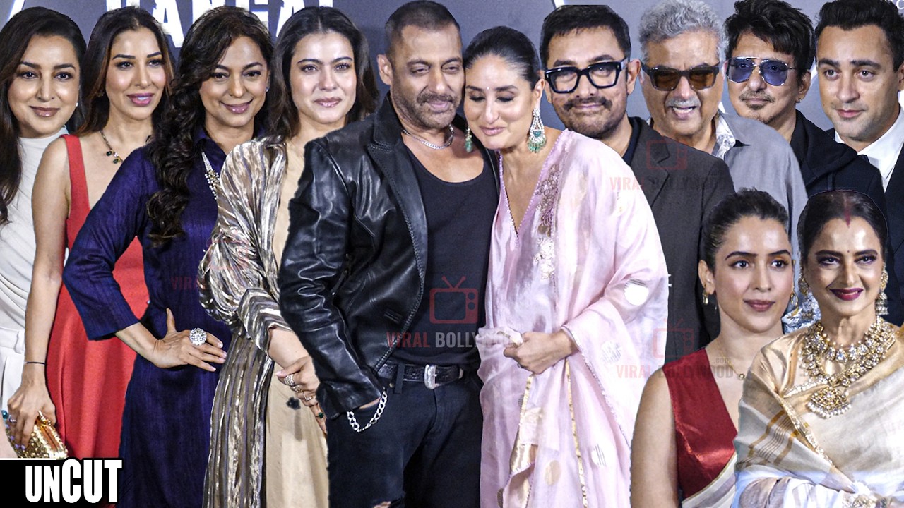 UNCUT Aamir Khan's Success Party | Salman Khan, Kareena, Boney Kapoor, Kajol & Juhi Chawla