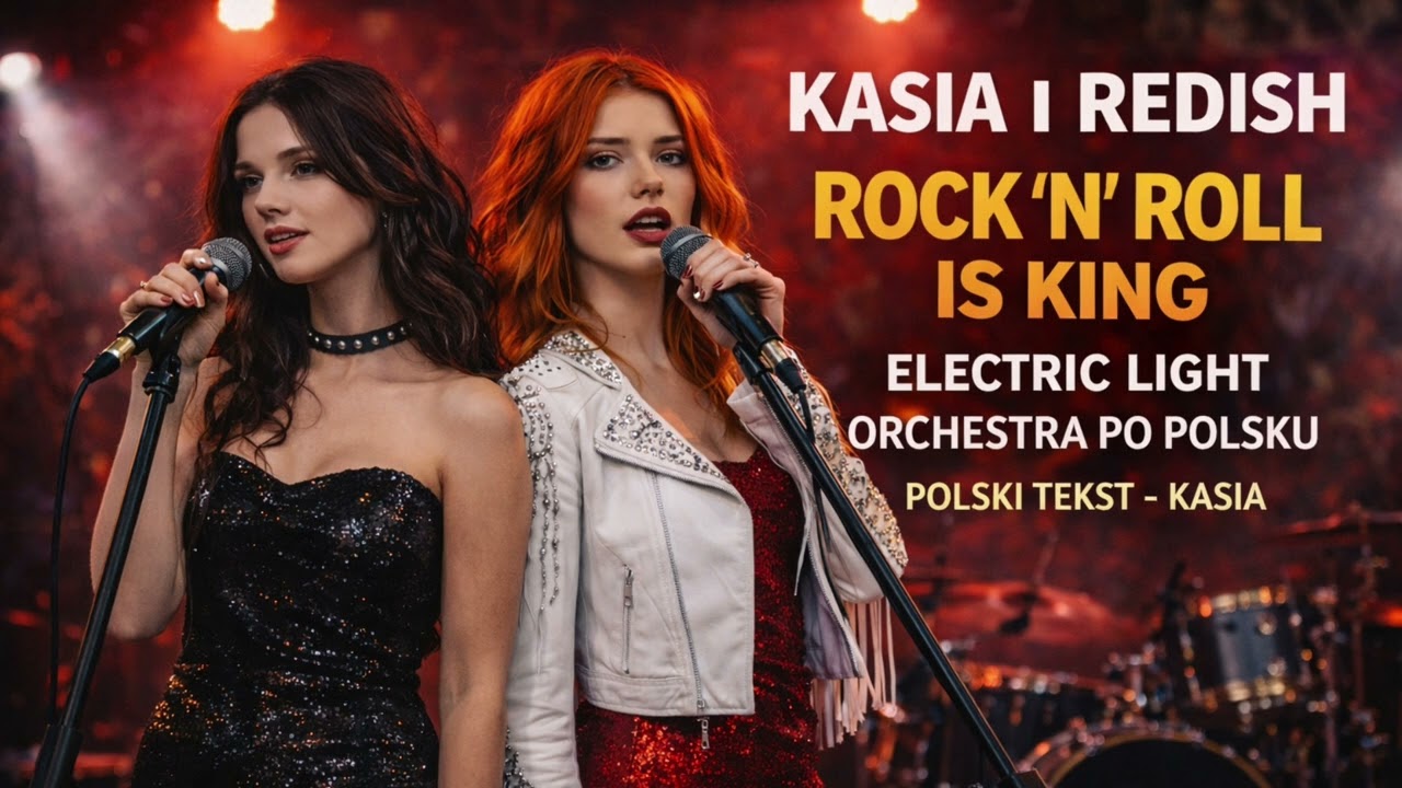 Kasia i REDISH – ROCK'N'ROLL IS KING | Światowa Muzyka Po Polsku (Cover ELO)