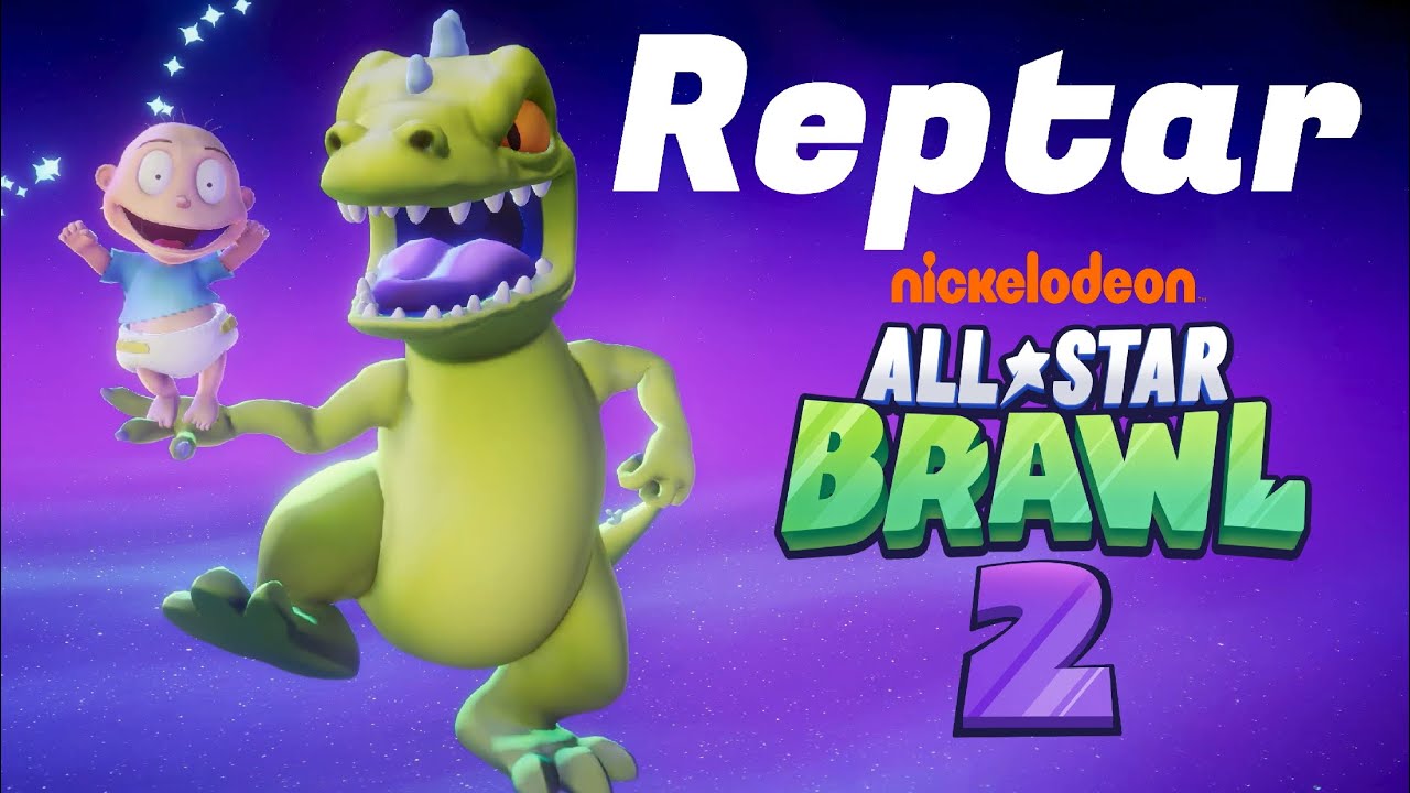 Nickelodeon All-Star Brawl 2 - Reptar