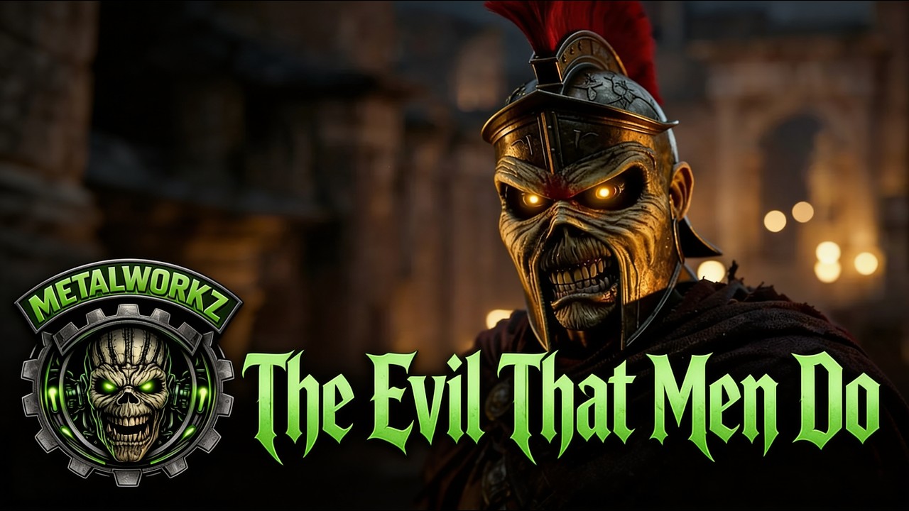 Iron Maiden – The Evil That Men Do -   AI 4K Tribute Video CC