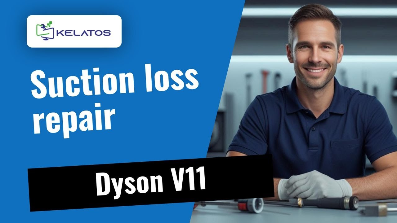 Loss of suction on your Dyson V11? Here's how we fix it 🛠️