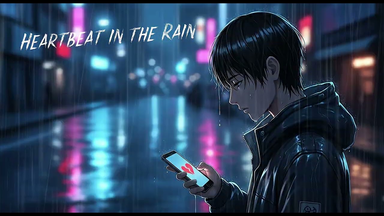 Heartbeat in the Rain 💔🌧️ | Emotional Romantic Song | Sad Love Lyrics | Panda Romantic Music