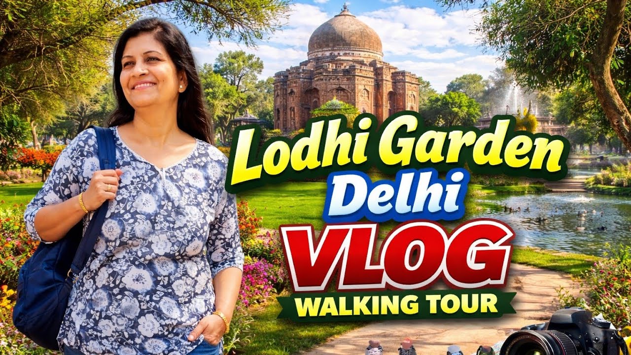 Lodhi Garden | Delhi | Vlog | Walking Tour |kavitasingh_9212