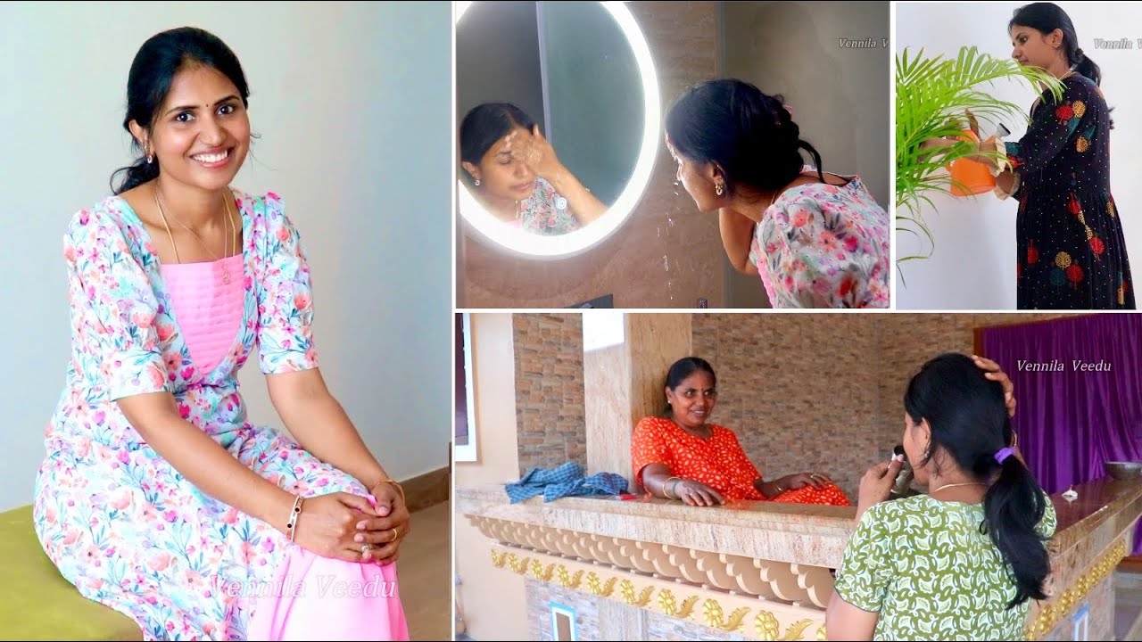 ரொம்ப நாளைக்குப் பிறகு ஊருக்கு கிளம்பியாச்சு..😄| Amma Veedu Vlog | Skincare | Vennila Veedu Vlogs