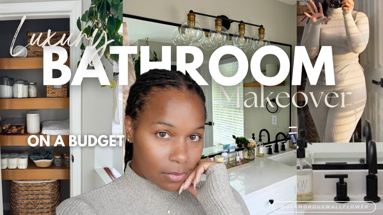LUXURY BATHROOM MAKEOVER | BUDGET | SPA | ORGANIZATION | HOME DECOR HAUL | FIXER UPPER | PART 2