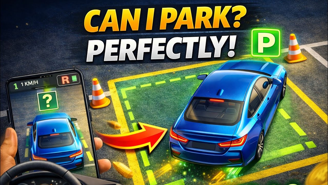 Can I park Car Perfectly ❤️🤌 #carparkingmultiplayer #carsimulator 
