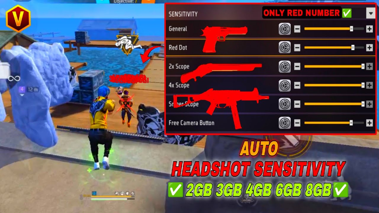 Free Fire Headshot Setting After Ob51 Update 2025⚡Best Sensitivity Settings ⚙️| Sensitivity Setting