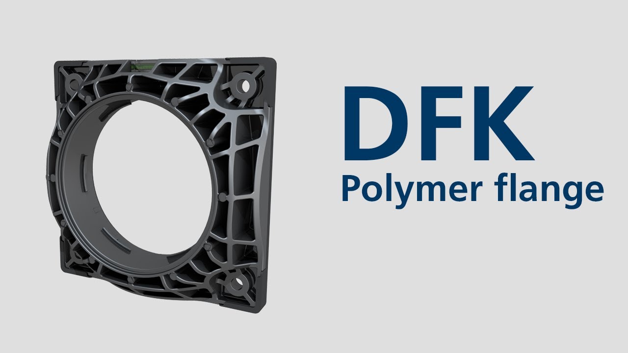 Mounting polymer flange HSI150/90 DFK