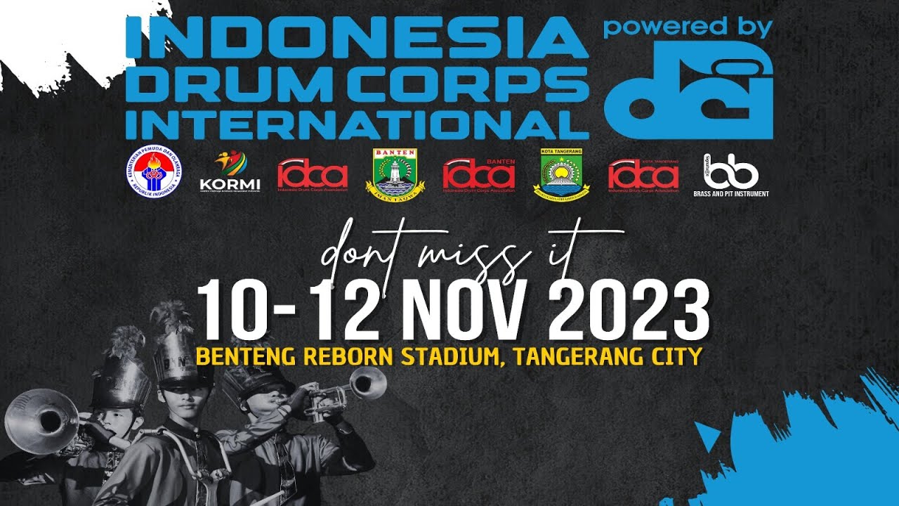 🔴 LIVE INDONESIA DRUM CORPS INTERNASIONAL | DAY 3