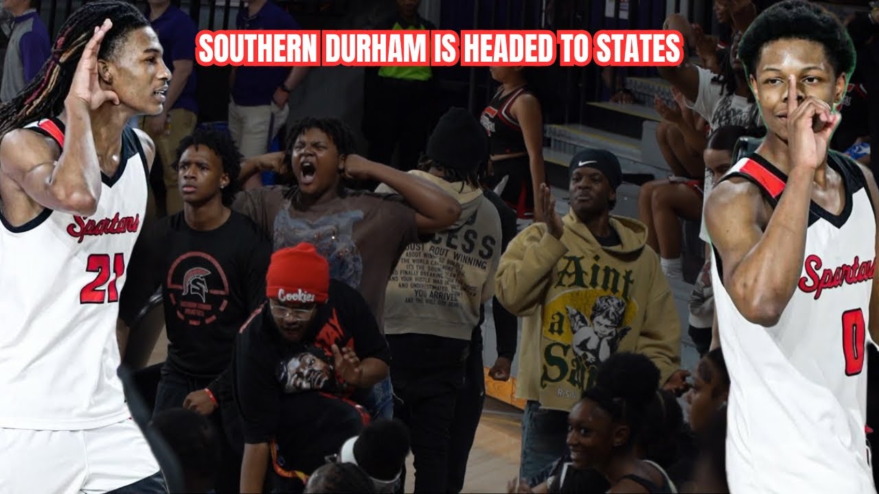 SOUTHERN DURHAM VS CARDINAL GIBBONS!!! 6A EAST REGIONAL CHAMPIONSHIP!!!